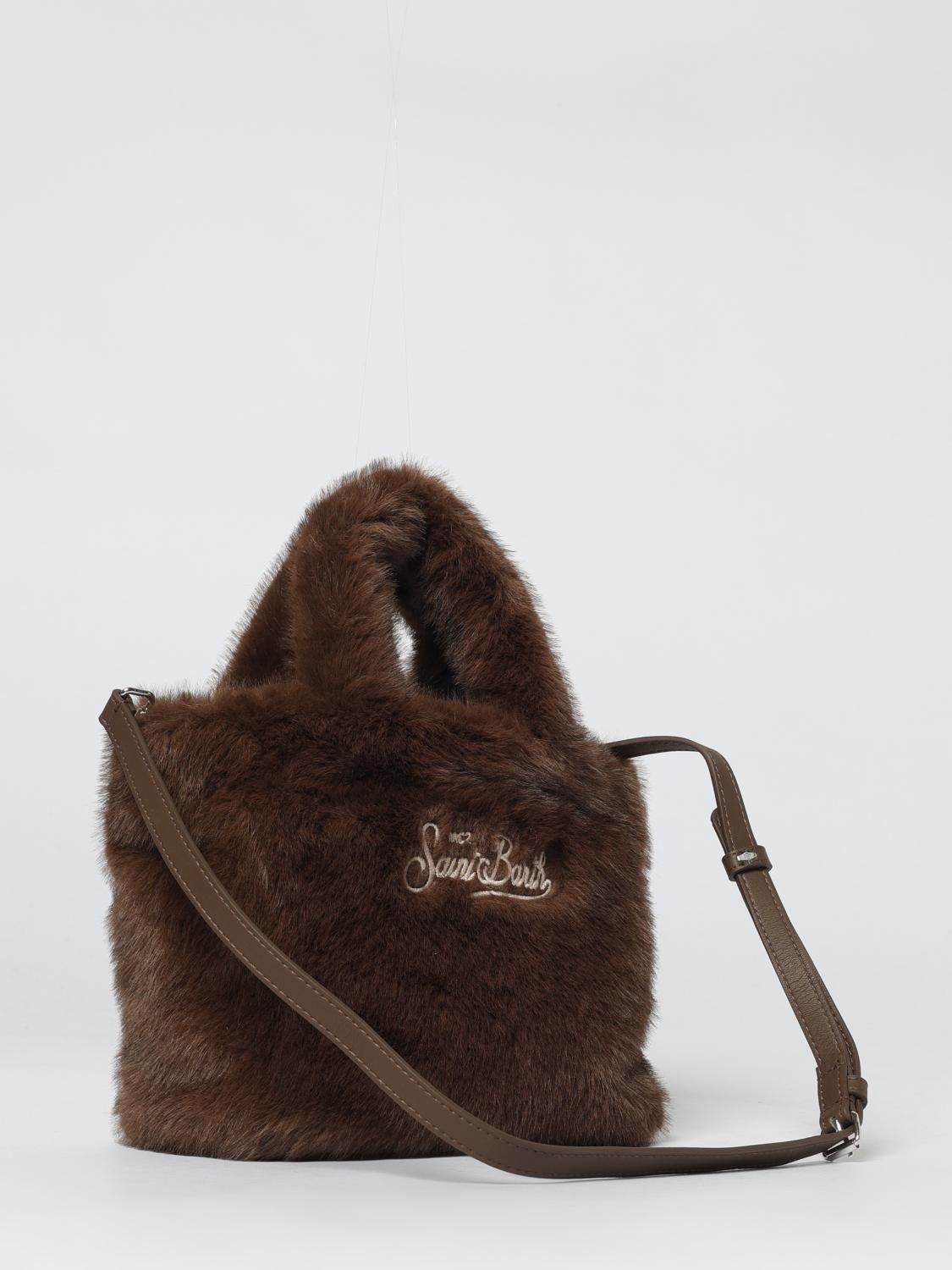 MC2 SAINT BARTH MINI BAG: Handbag woman Mc2 Saint Barth, Brown - Img 2