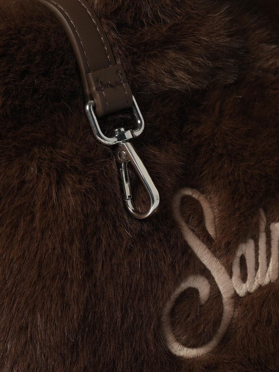 MC2 SAINT BARTH MINI BAG: Handbag woman Mc2 Saint Barth, Brown - Img 3