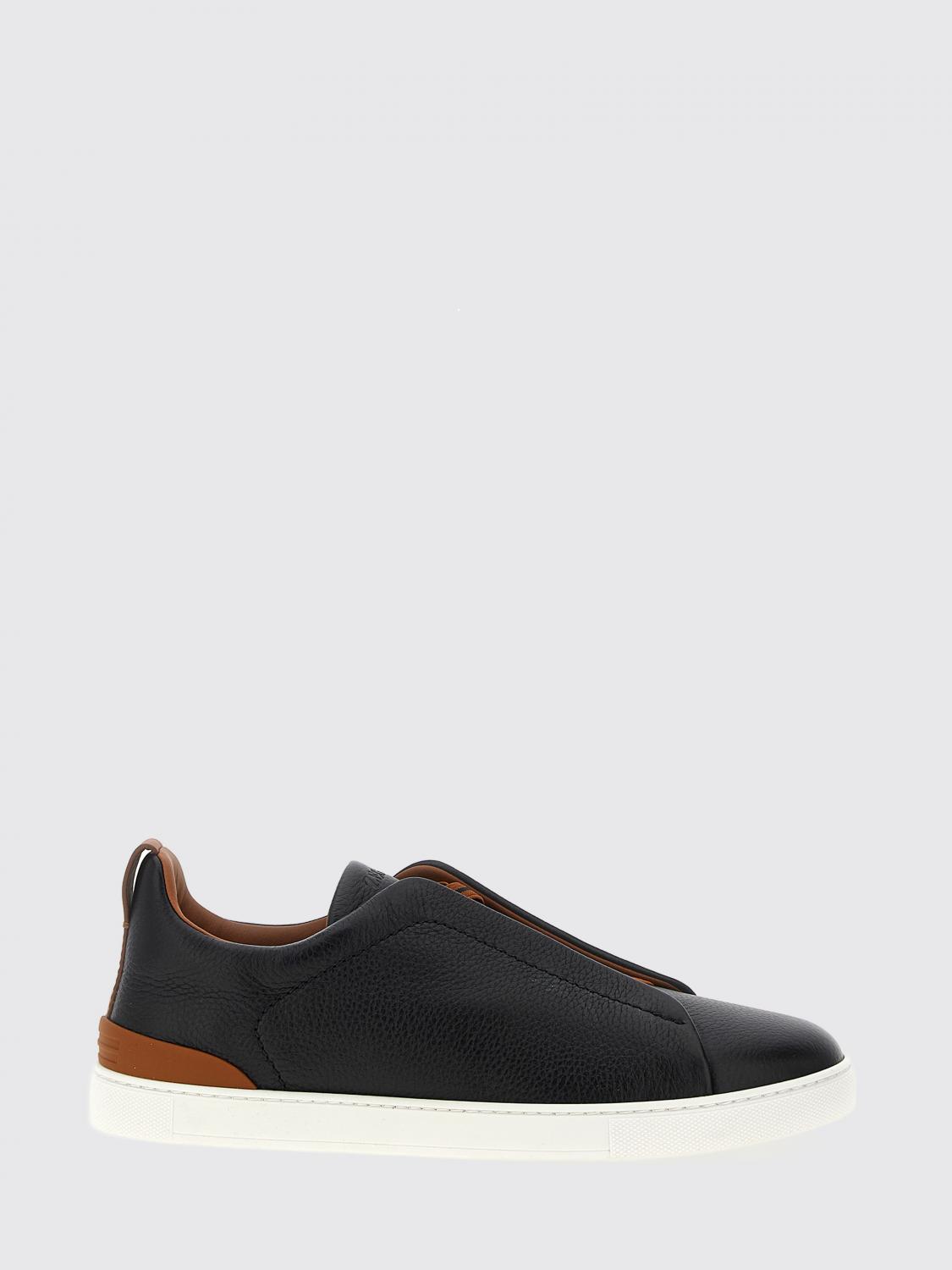 Baskets homme Zegna - Noir