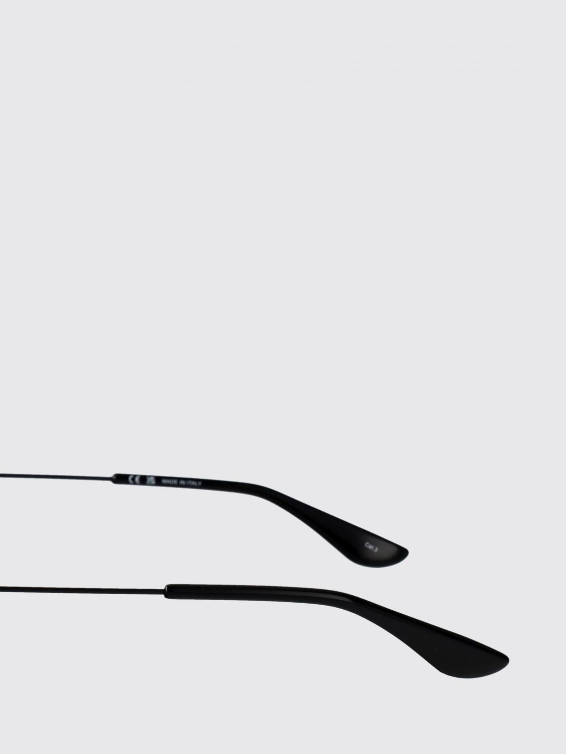 MCQUEEN 선글라스: McQueen AM0523S 메탈 선글라스, 블랙 - Img 3