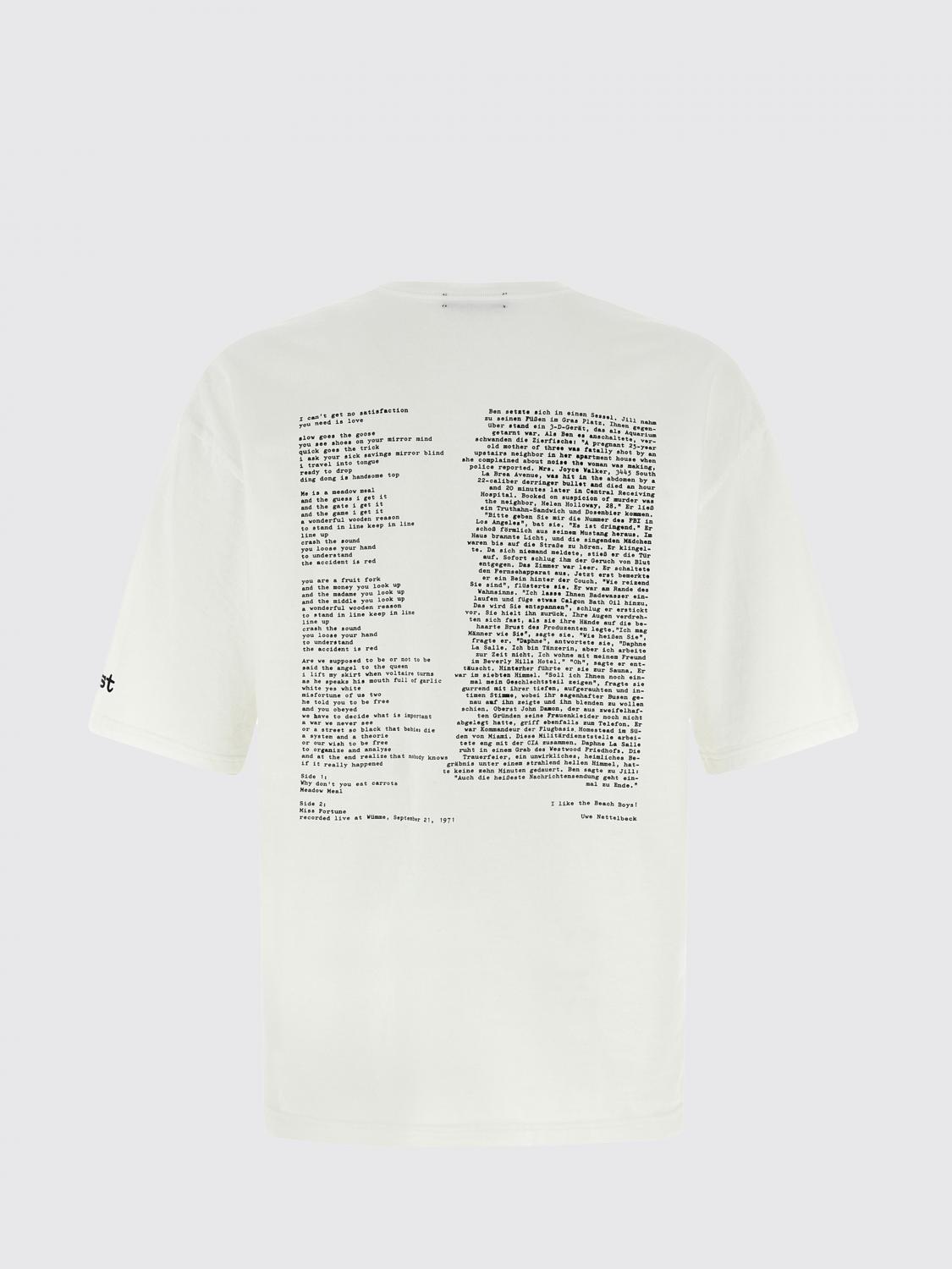 UNDERCOVER T恤: T恤 男士 Undercover, 白色 - Img 2