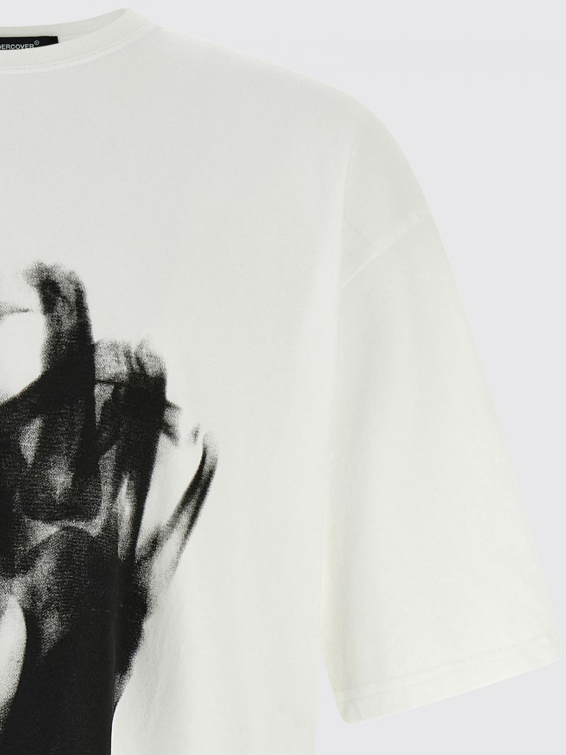 UNDERCOVER T恤: T恤 男士 Undercover, 白色 - Img 3