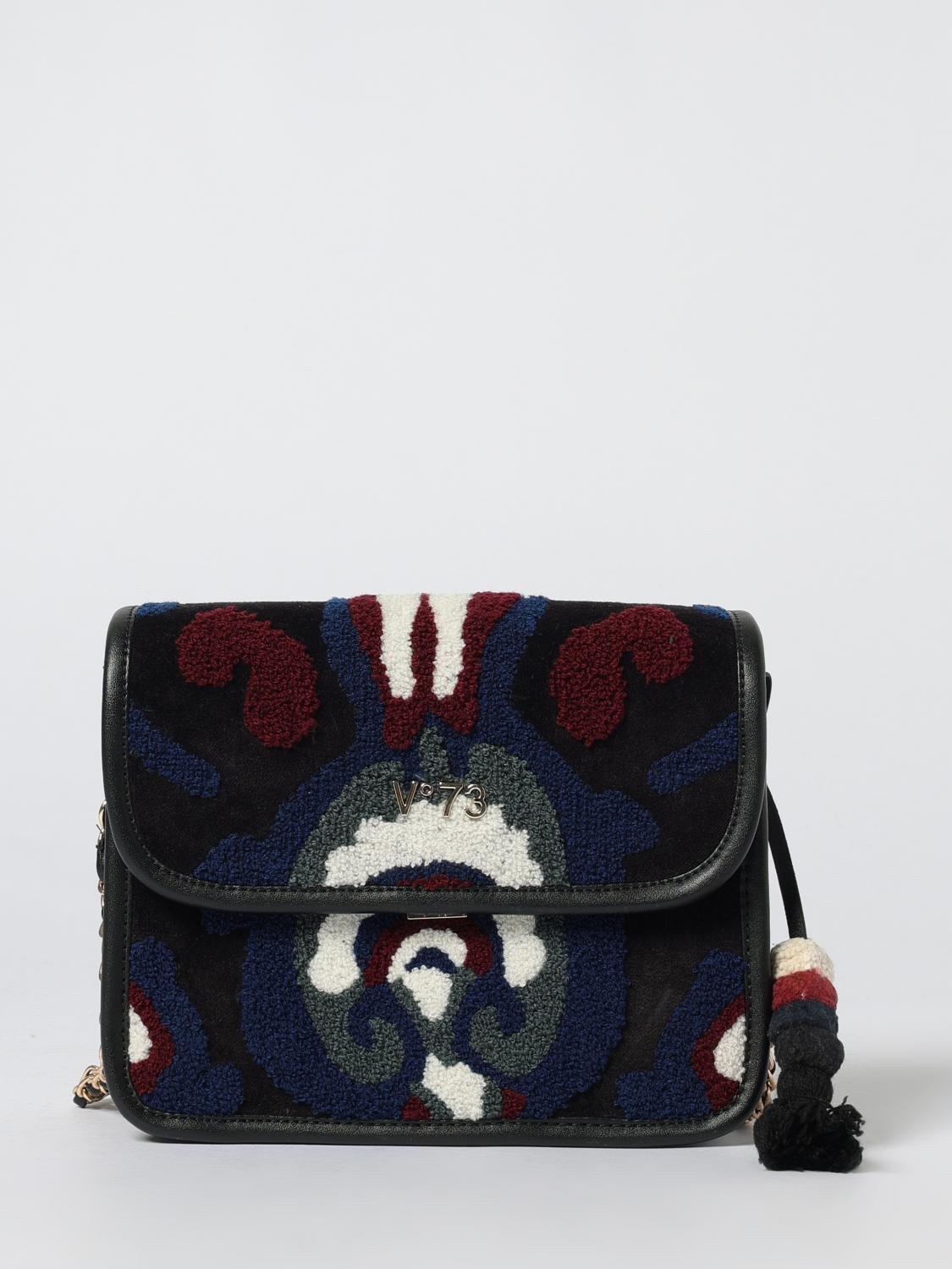 Sac bandoulière femme V73 - Bleu