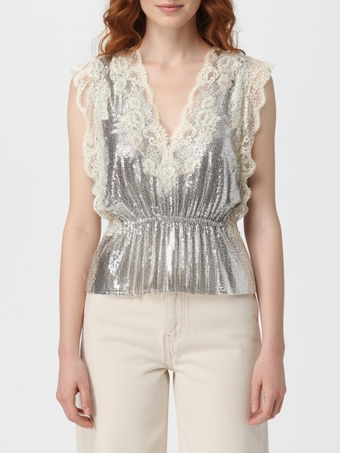 Chemise femme Rabanne - Argent