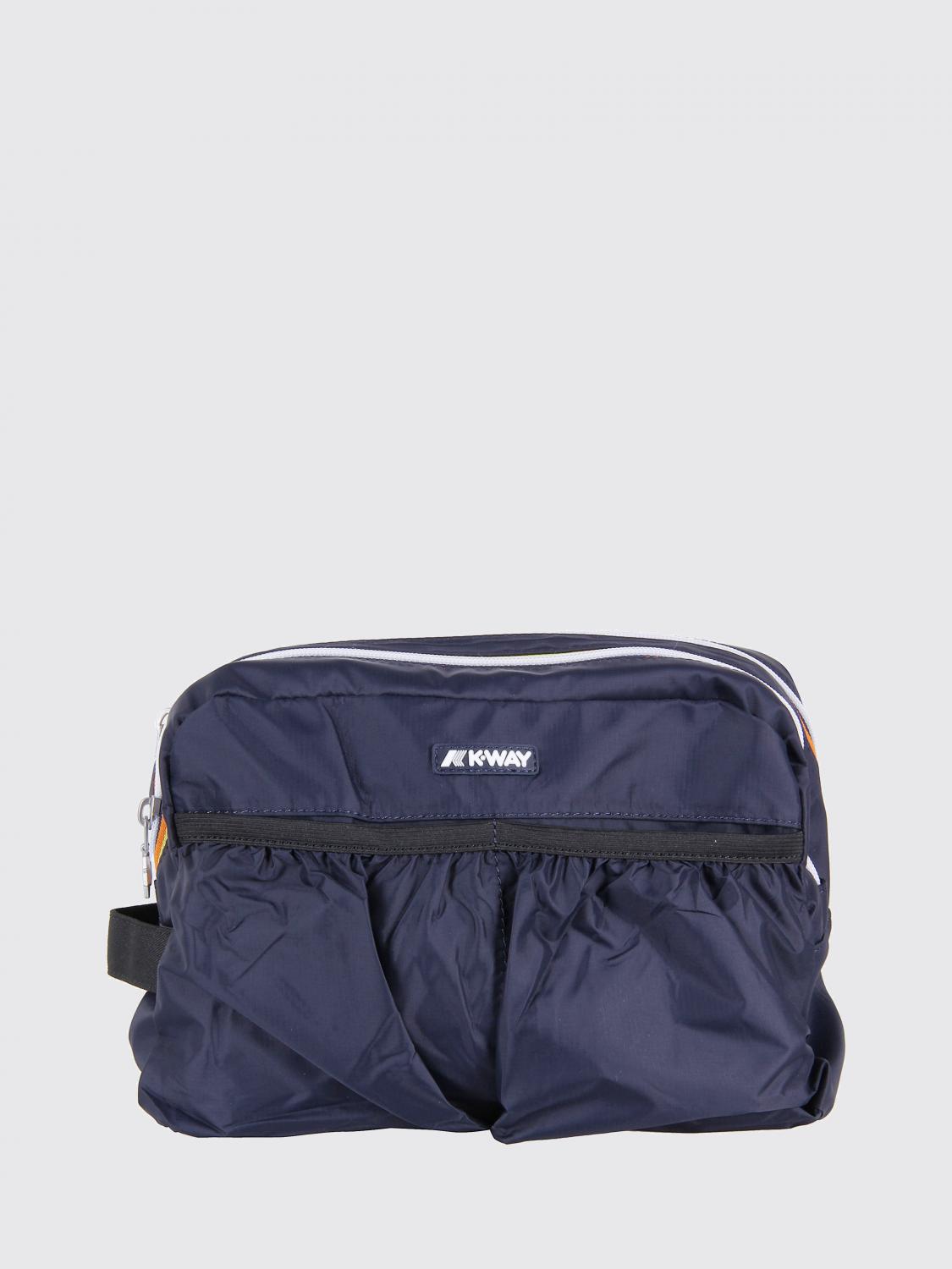 K-WAY ACCESSORI BEAUTY: Beauty case in poliestere K-way, Blue - Img 1