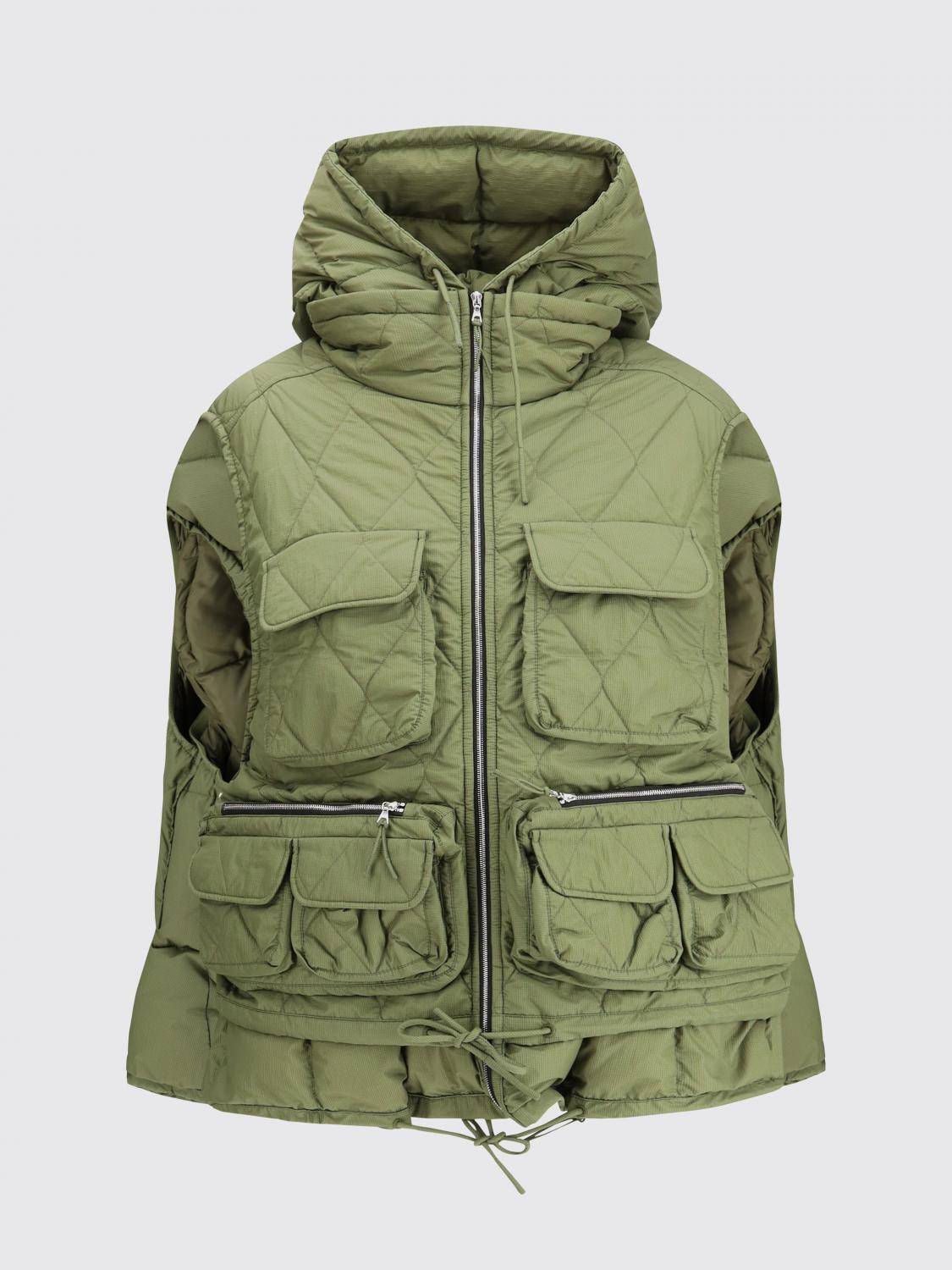 IENKI IENKI 웨이스트코트: 재킷 여성 Ienki Ienki, 올리브 - Img 1