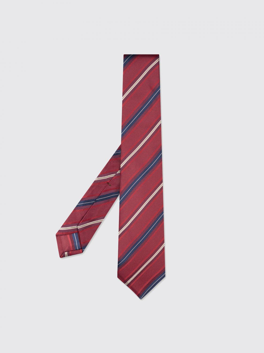 KITON TIE: Tie men Kiton, Red - Img 1