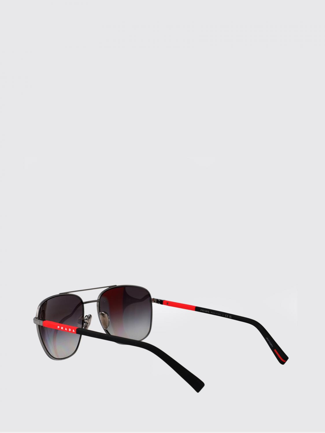 LINEA ROSSA LUNETTES DE SOLEIL: Lunettes de soleil 0PS54ZS Prada Linea Rossa en métal, Gris - Img 3