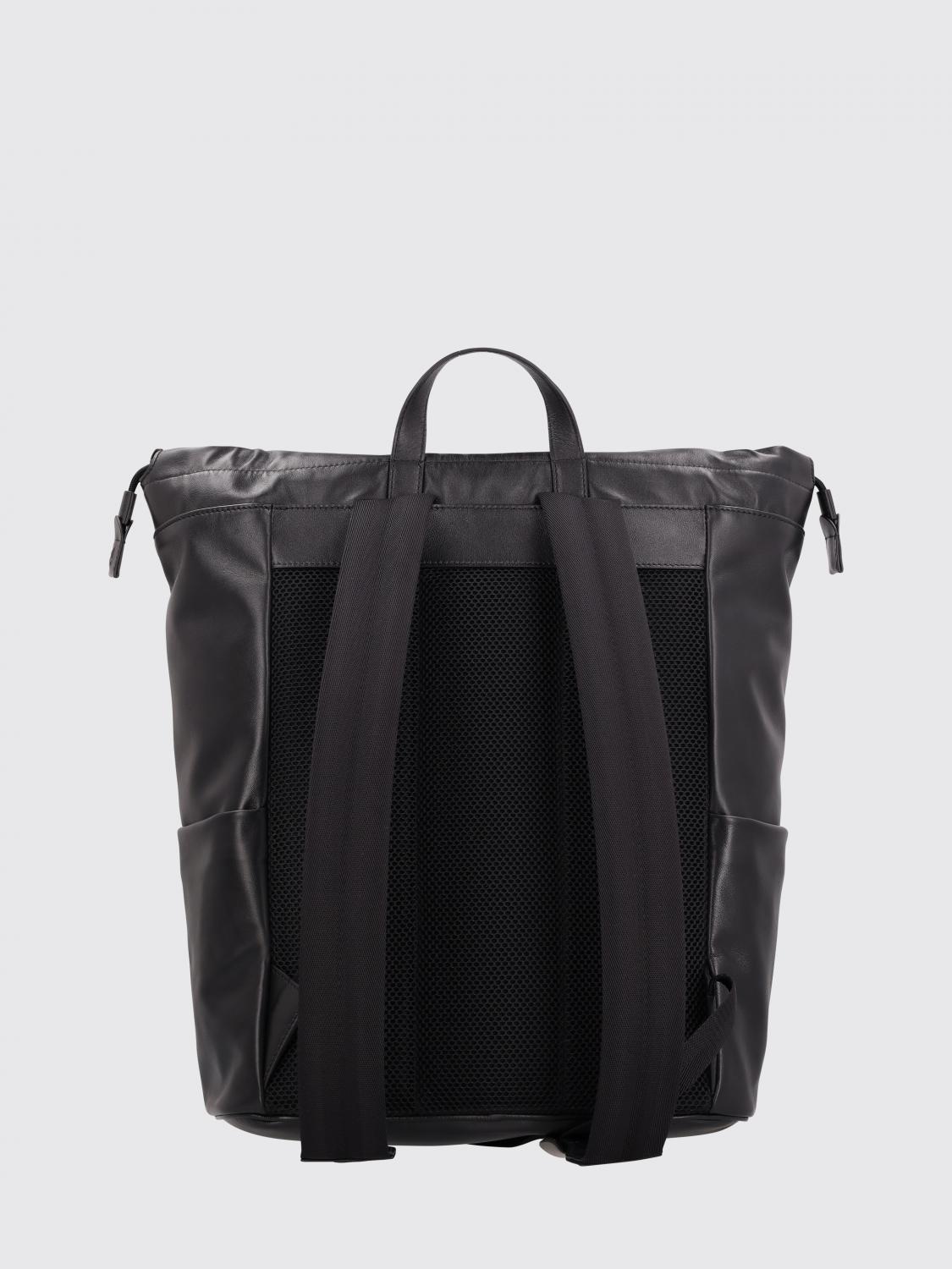 FENDI バックパック: Fendi Flux レザーとメッシュのバックパック, ブラック - Img 2