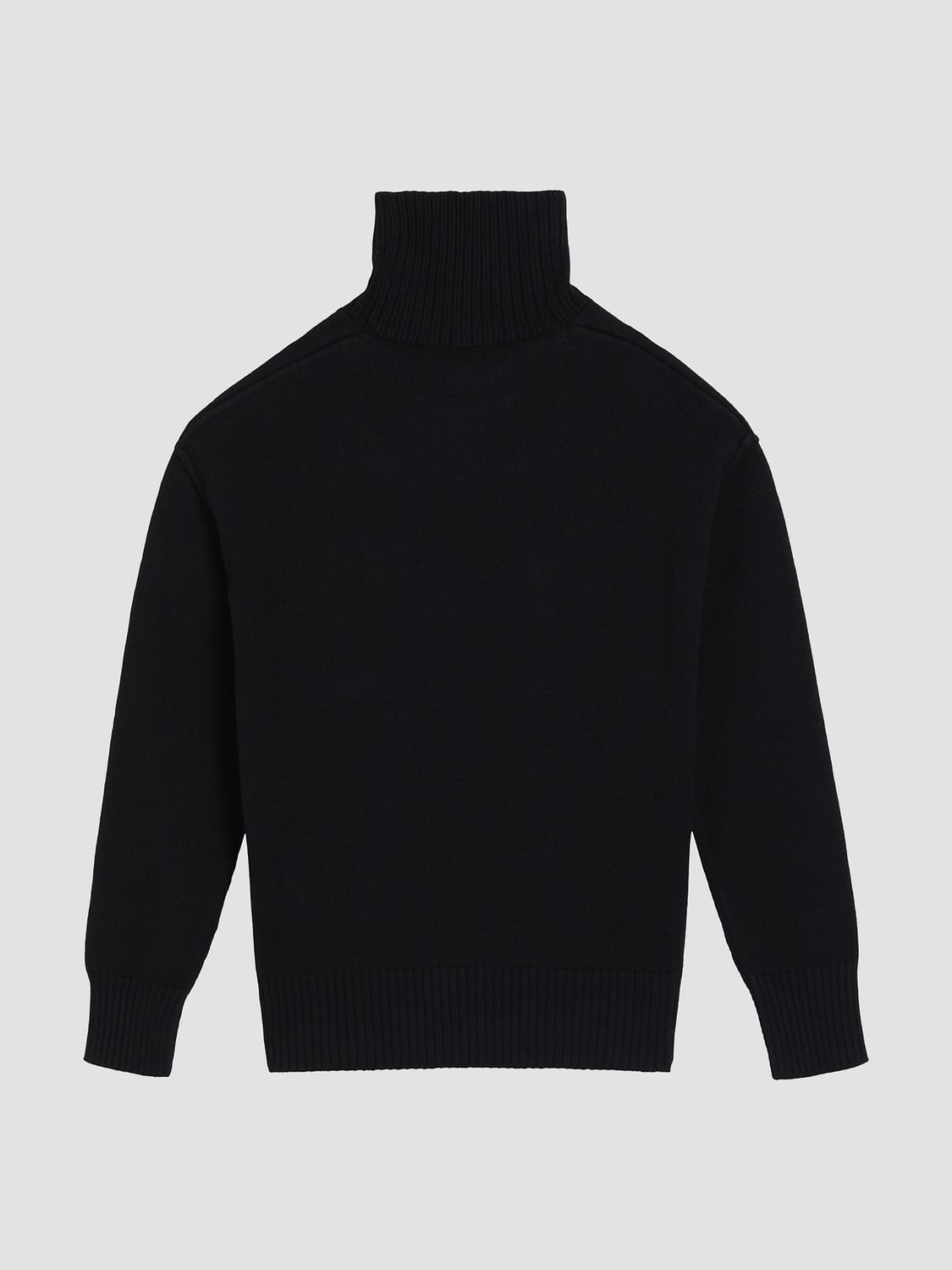 AMI PARIS PULLOVER: Pullover herren Ami Paris, Schwarz - Img 3