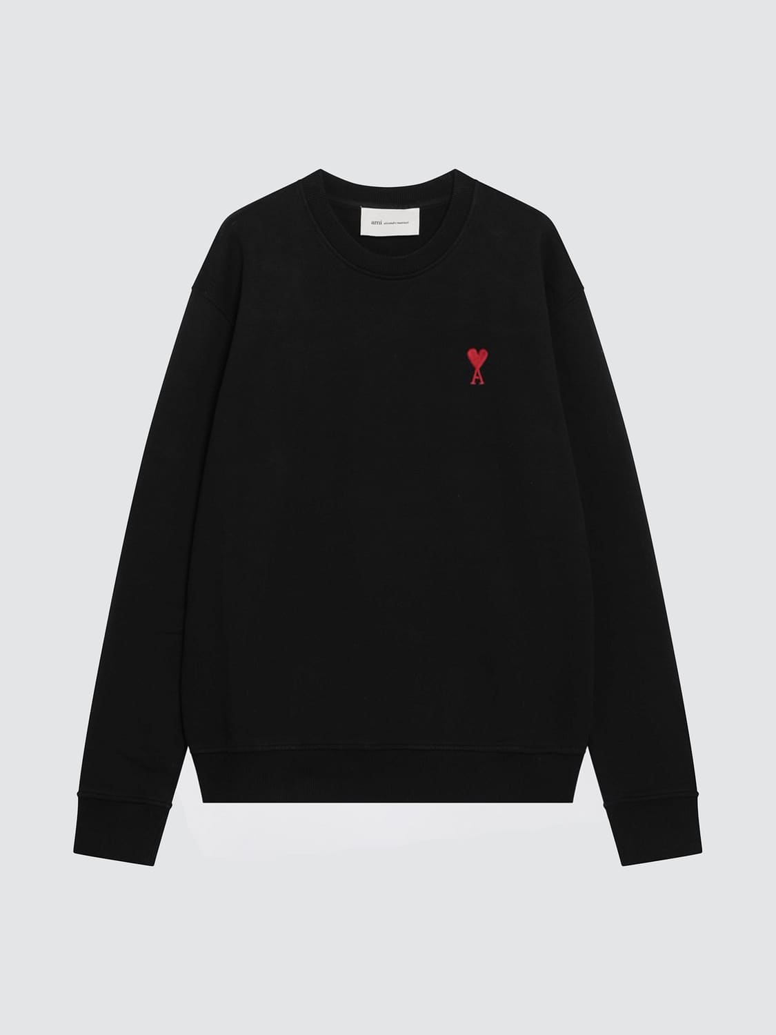 AMI PARIS SWEATSHIRT: Sweatshirt men Ami Paris, Black - Img 2