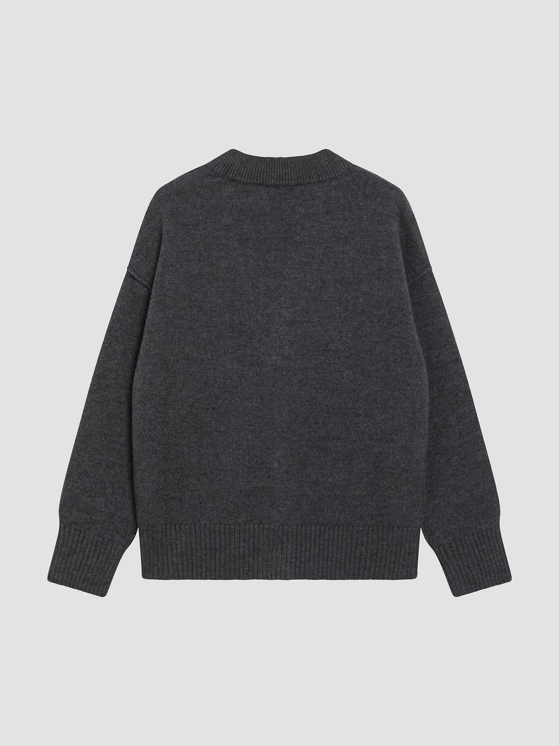 AMI PARIS SWEATER: Sweater men Ami Paris, Grey - Img 3