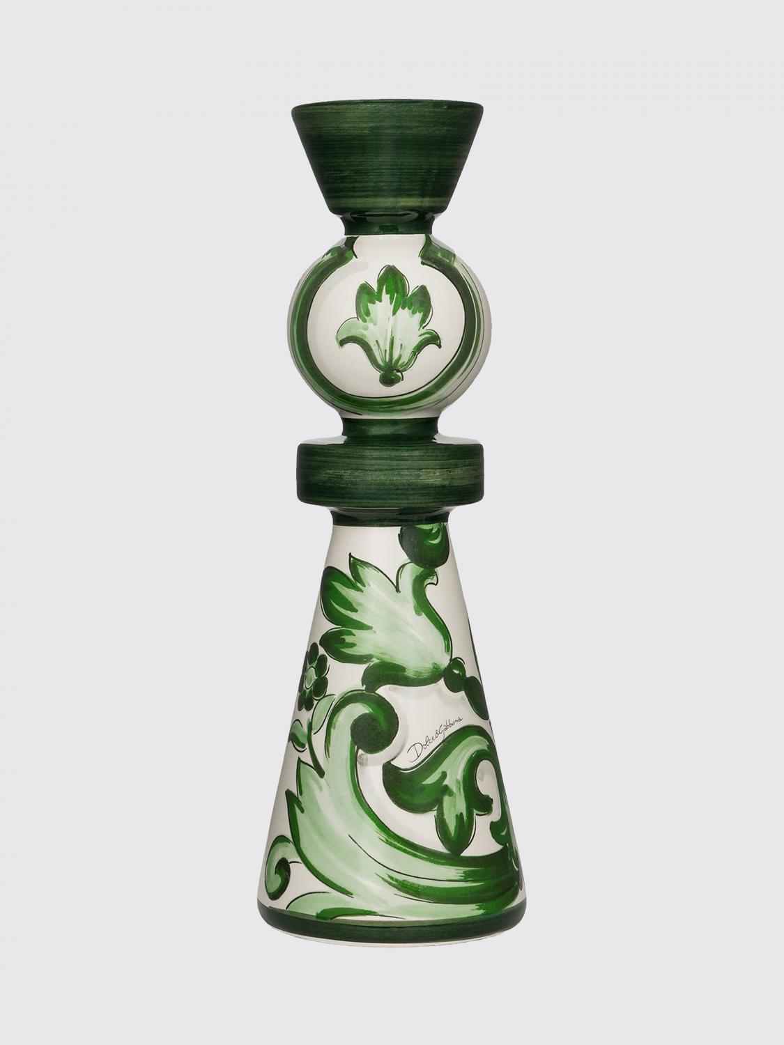 DOLCE & GABBANA DECORATIVE ACCESSORIES: Decorative accessories lifestyle Dolce & Gabbana, 绿色 - Img 1