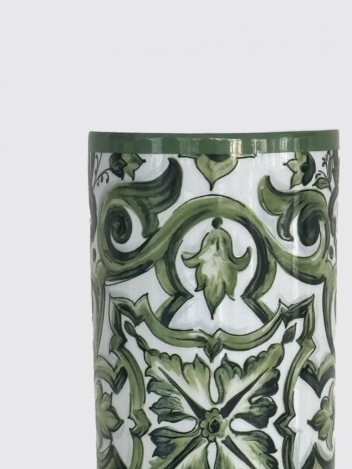 DOLCE & GABBANA VASES: Vases lifestyle Dolce & Gabbana, 绿色 - Img 2