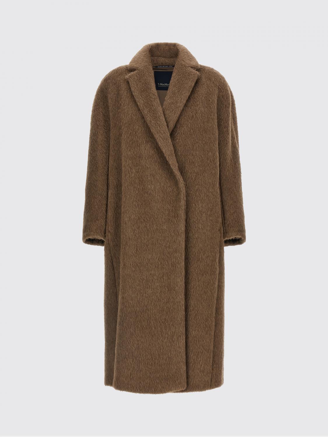 'S MAX MARA CAPPOTTO: Cappotto 'S Max Mara in lana e cashmere , Marrone - Img 1