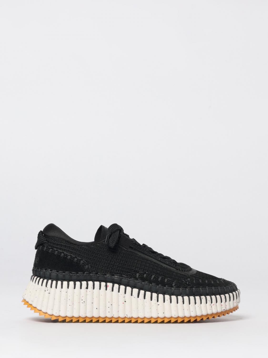 CHLOÉ SNEAKERS: Sneakers donna ChloÉ, Nero - Img 1