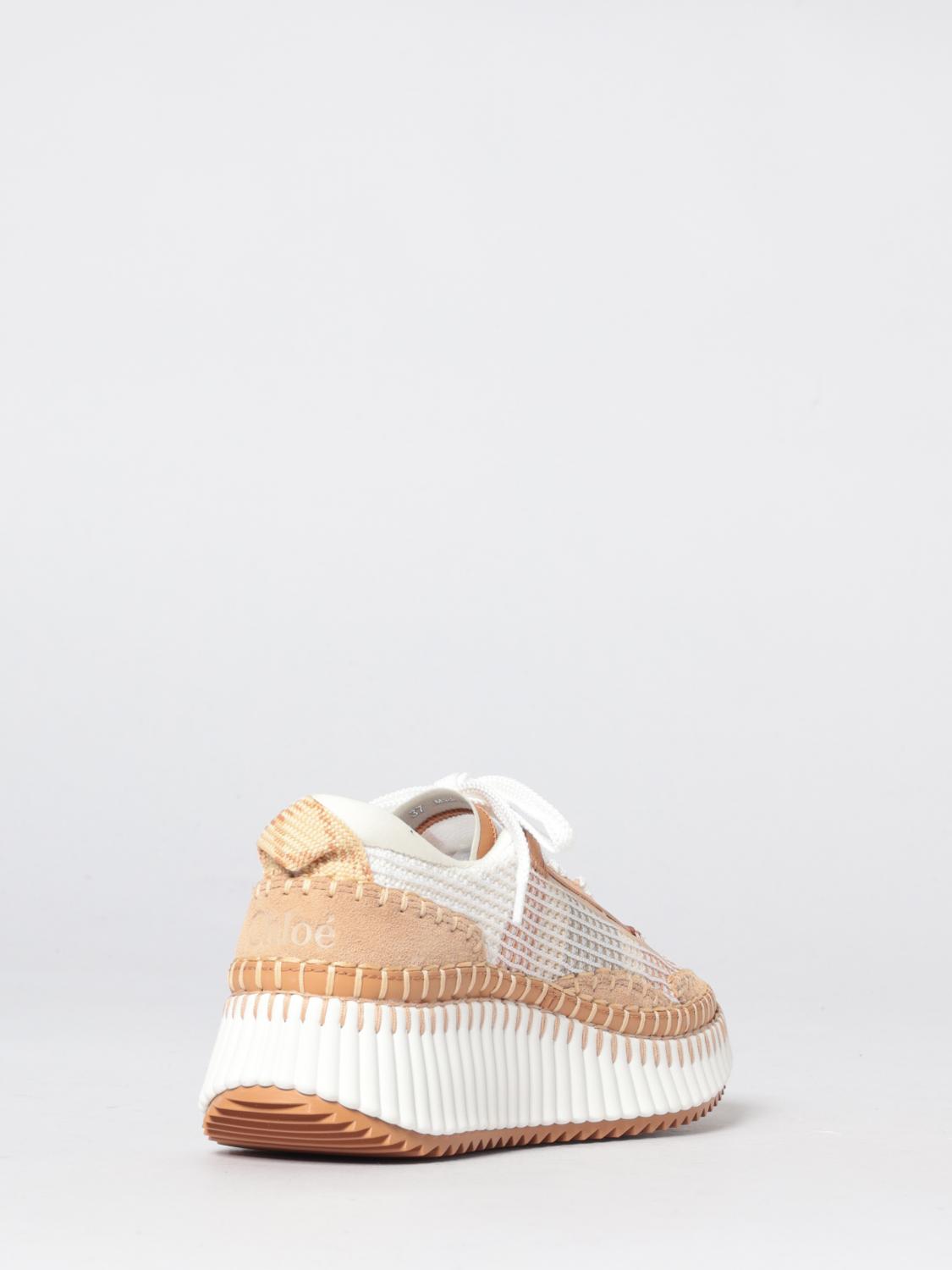 CHLOÉ SNEAKERS: Sneakers damen ChloÉ, Braun - Img 3