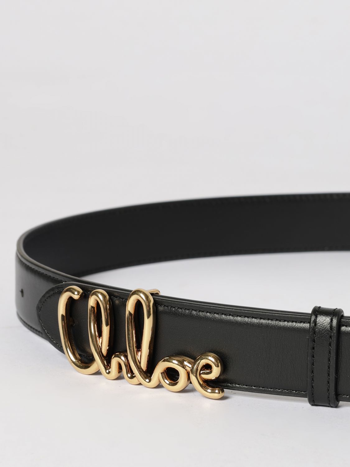 CHLOÉ BELT: Belt woman ChloÉ, Black - Img 2