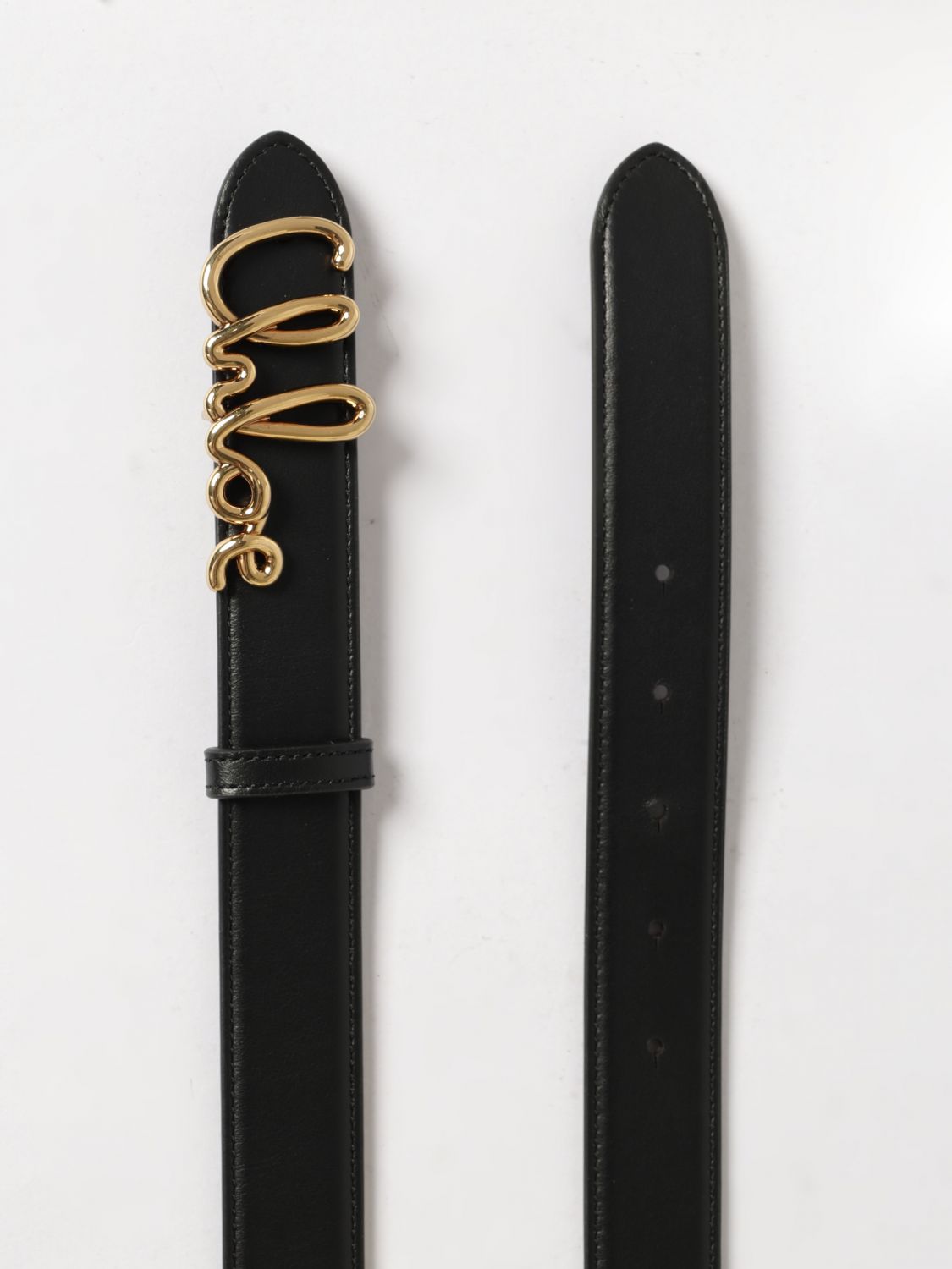 CHLOÉ BELT: Belt woman ChloÉ, Black - Img 3