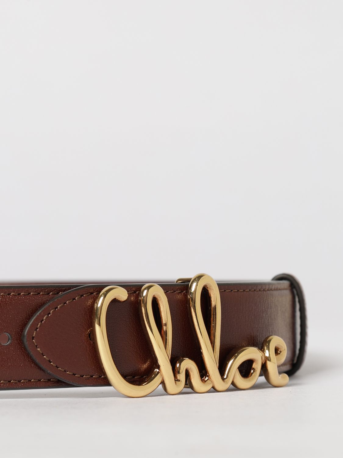 CHLOÉ BELT: Belt woman ChloÉ, Brown - Img 2