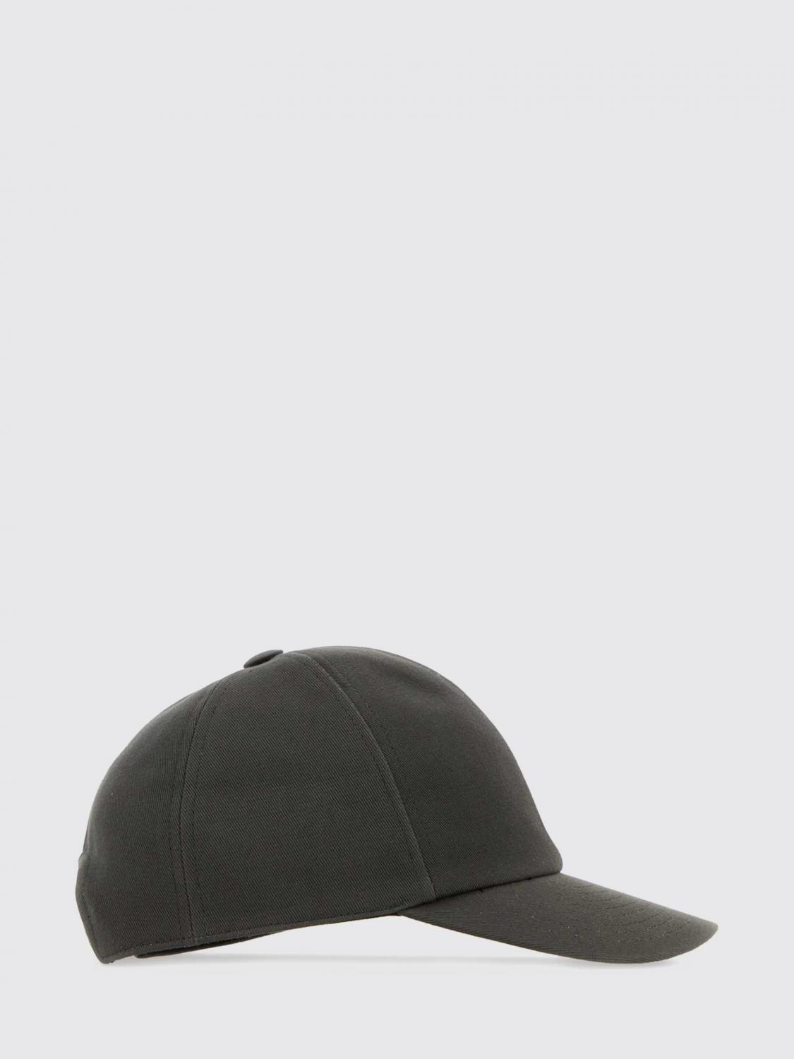 COURRÈGES CAPPELLO: Cappello da baseball in cotone CourrÈges, Antracite - Img 1