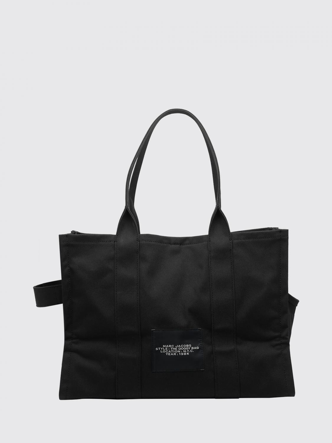 MARC JACOBS ACCESSORI PER ANIMALI: Borsa The Doggy Bag Marc Jacobs media in pelle, Nero - Img 2