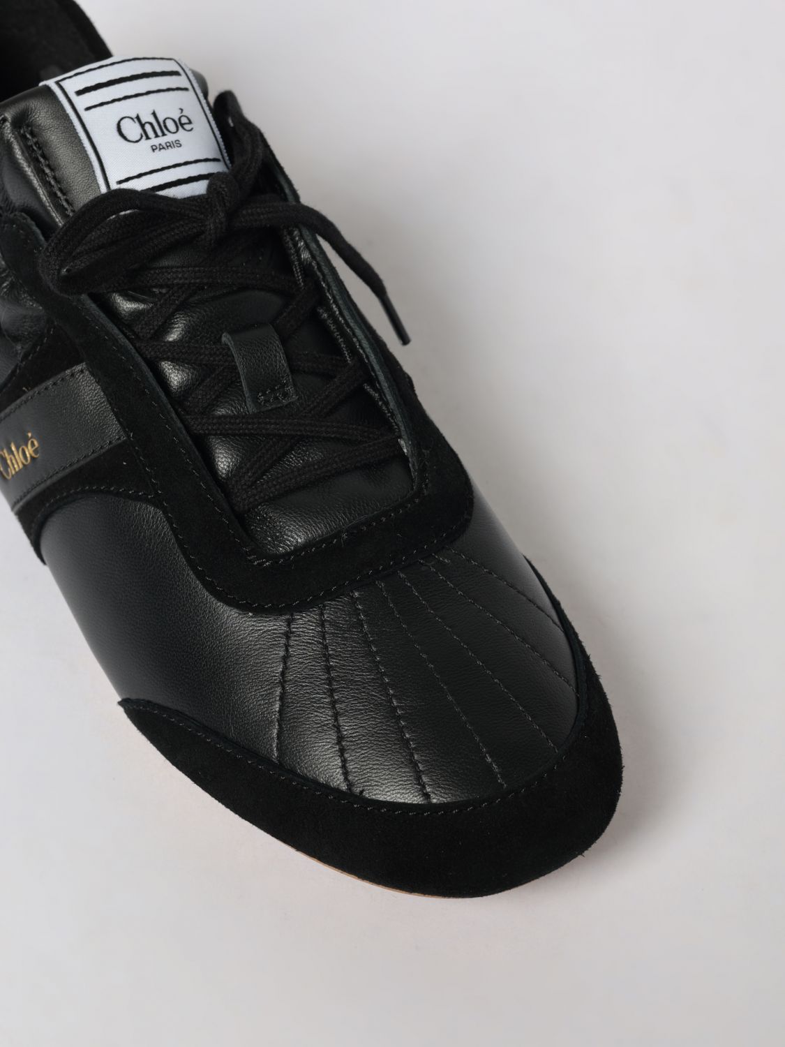 CHLOÉ SNEAKERS: Sneakers damen ChloÉ, Schwarz - Img 4