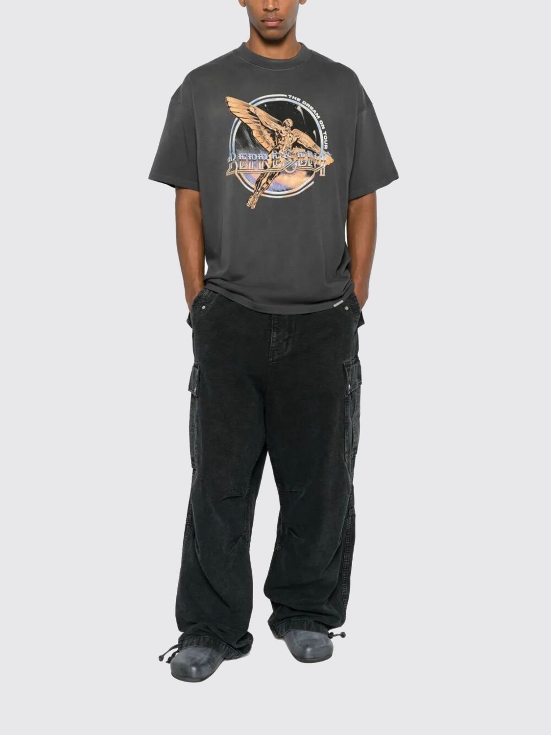 REPRESENT T-SHIRT: T-shirt men Represent, Grey - Img 2