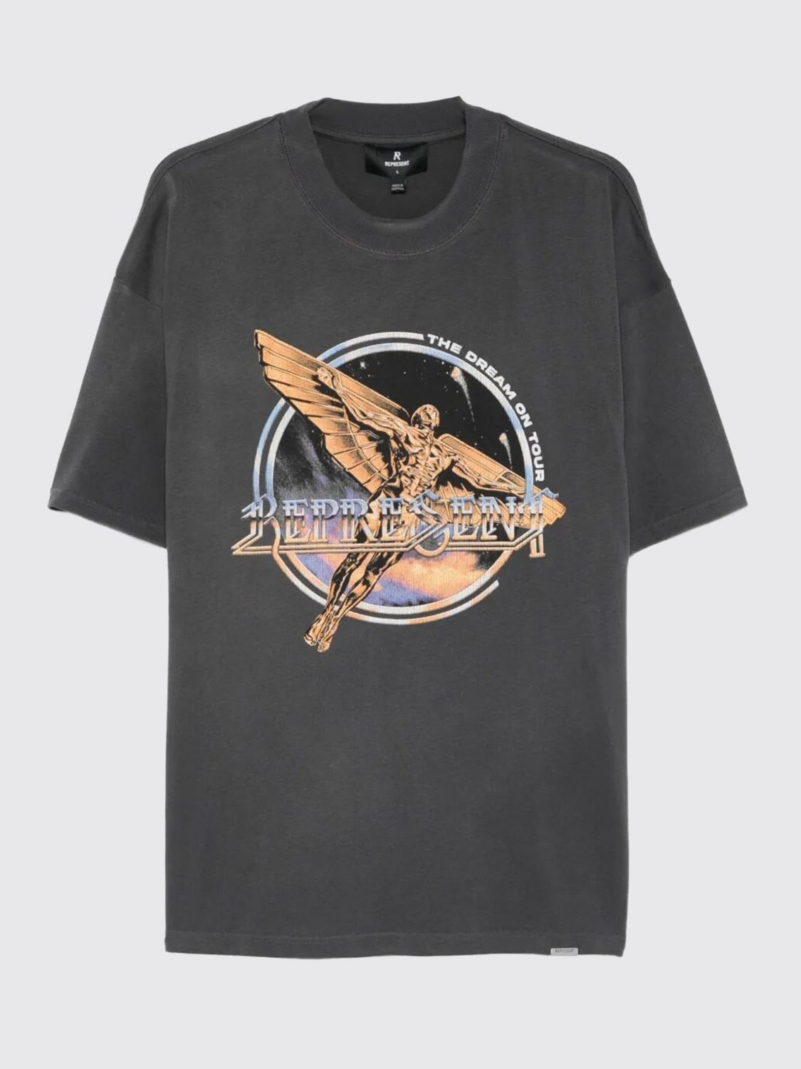 REPRESENT T-SHIRT: T-shirt men Represent, Grey - Img 5