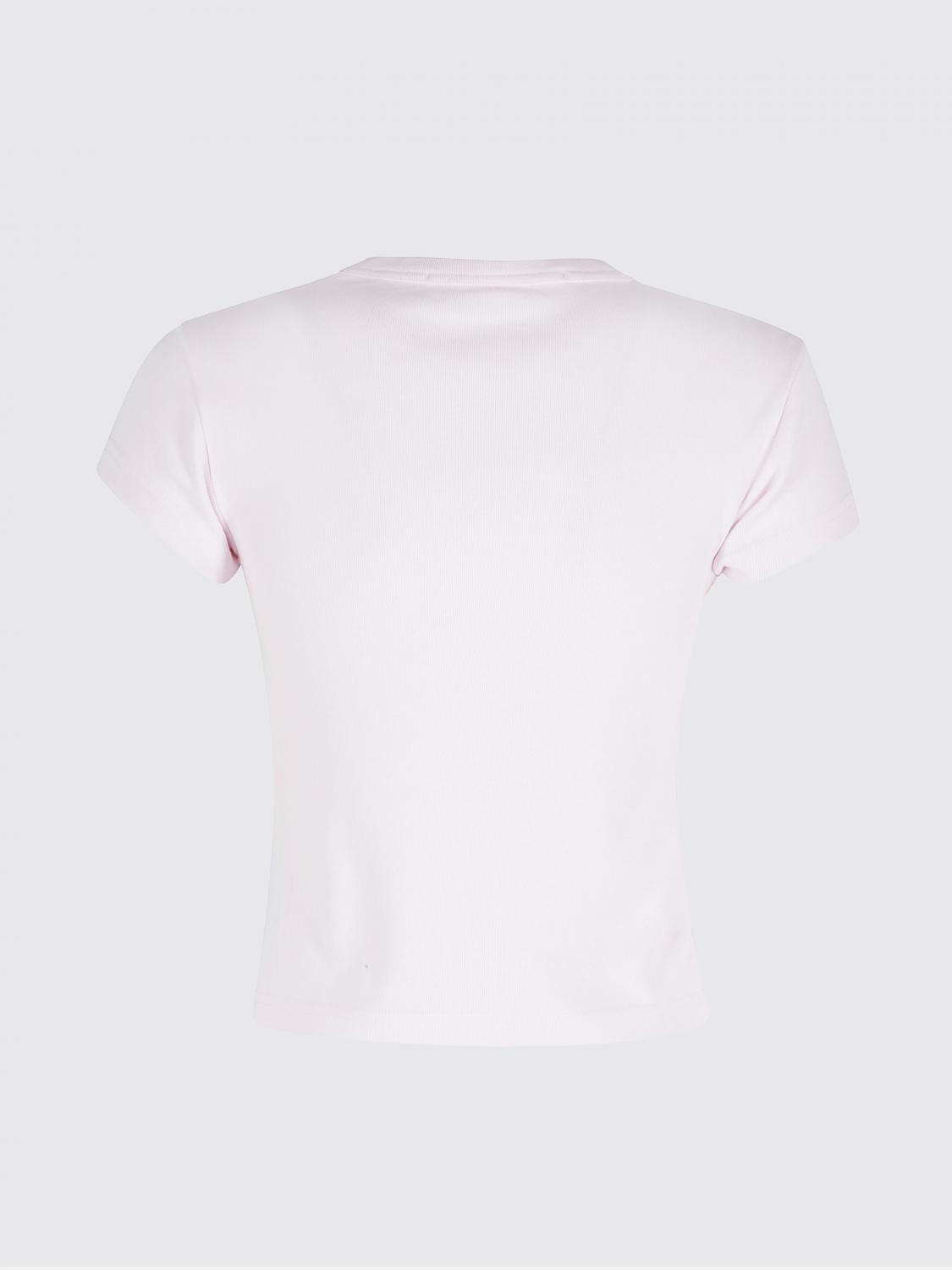 ALEXANDER WANG CAMISETA: Camisetas Alexander Wang de algodón con logo, Rosa - Img 3