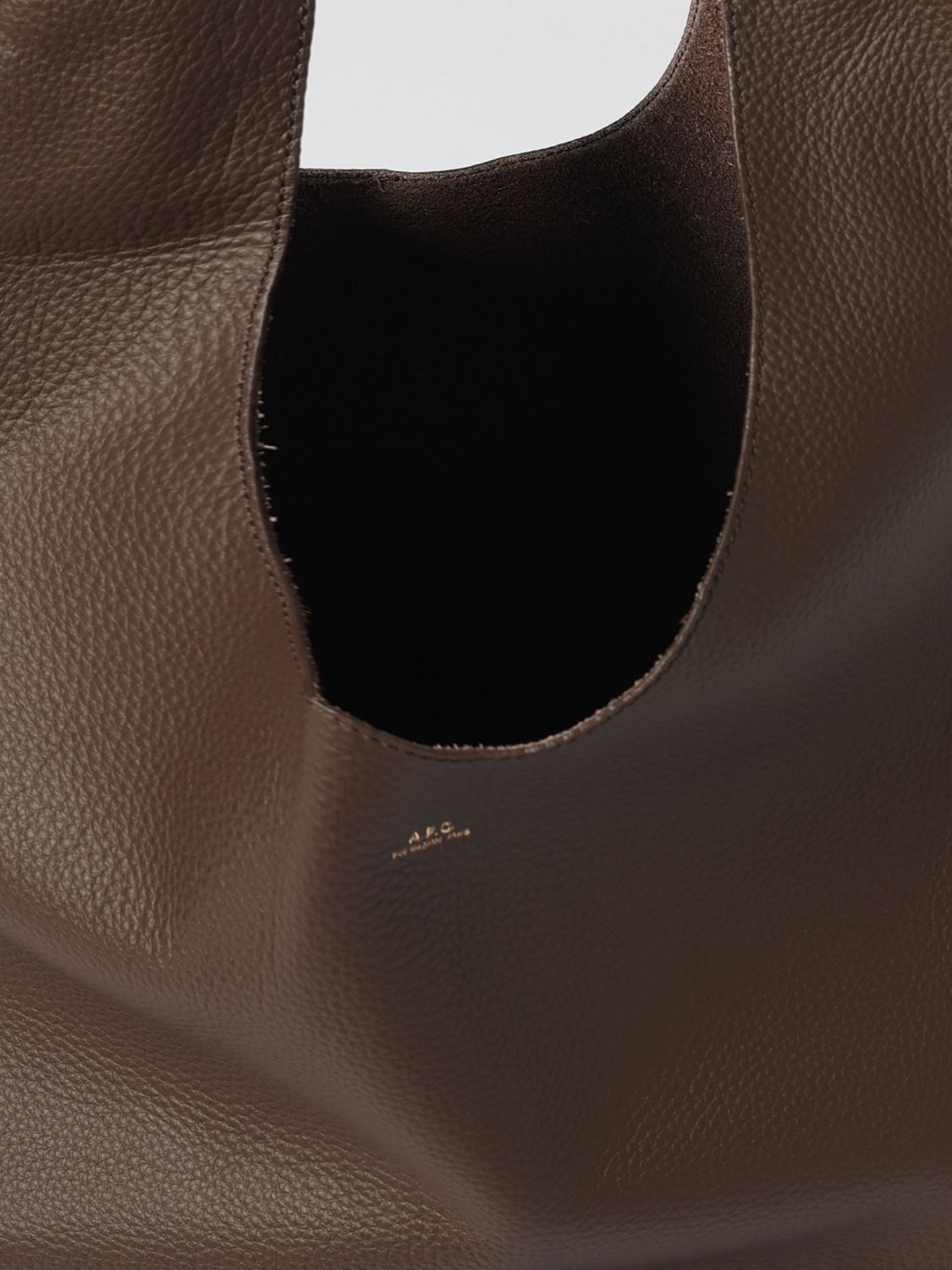 A.P.C. BOLSO TOTE: Bolso de hombro mujer A.P.C., Marrón - Img 3