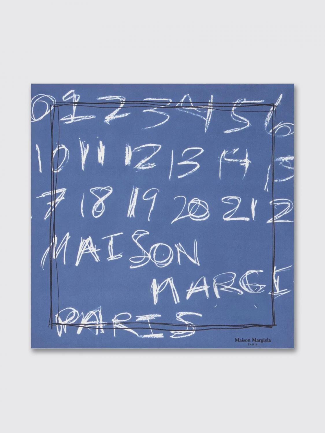 MAISON MARGIELA FOULARD: Foulard in seta stampata Maison Margiela, Avion - Img 1