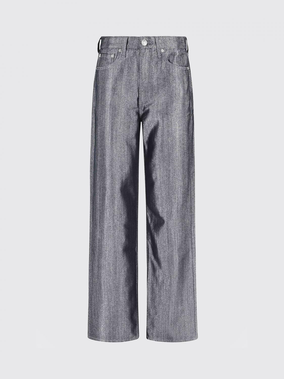 RAG & BONE JEANS: Jeans wide-leg Rag & Bone in denim , Indaco - Img 2