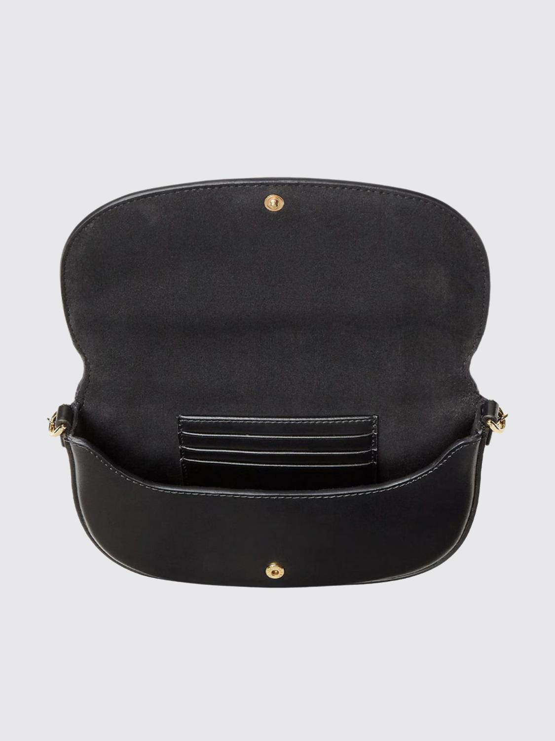 FENDI BORSA A SPALLA: Wallet on Chain Fendigraphy Fendi in pelle , Nero - Img 5