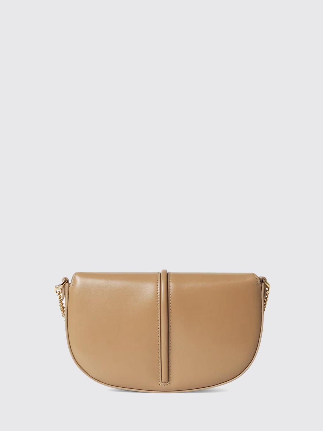FENDI BORSA A SPALLA: Wallet on Chain Fendigraphy Fendi in pelle , Marrone - Img 3