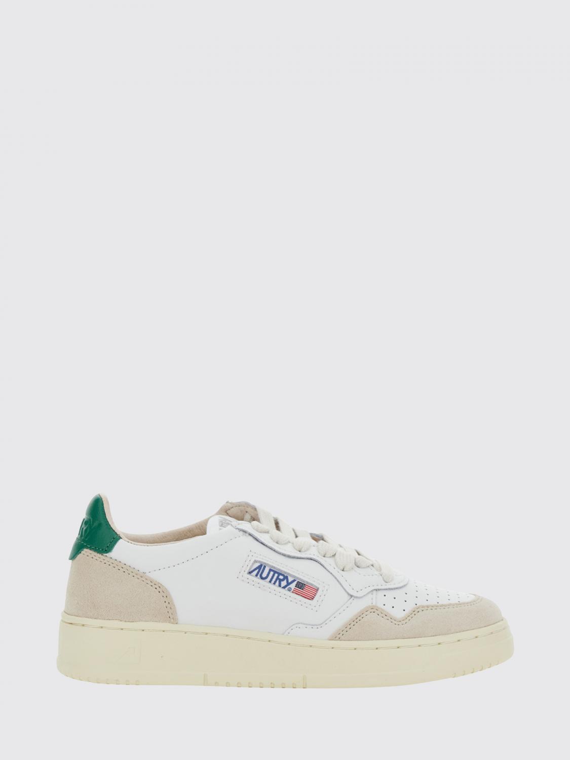 AUTRY SNEAKERS: Sneakers Medalist Low Autry in pelle , Bianco - Img 1