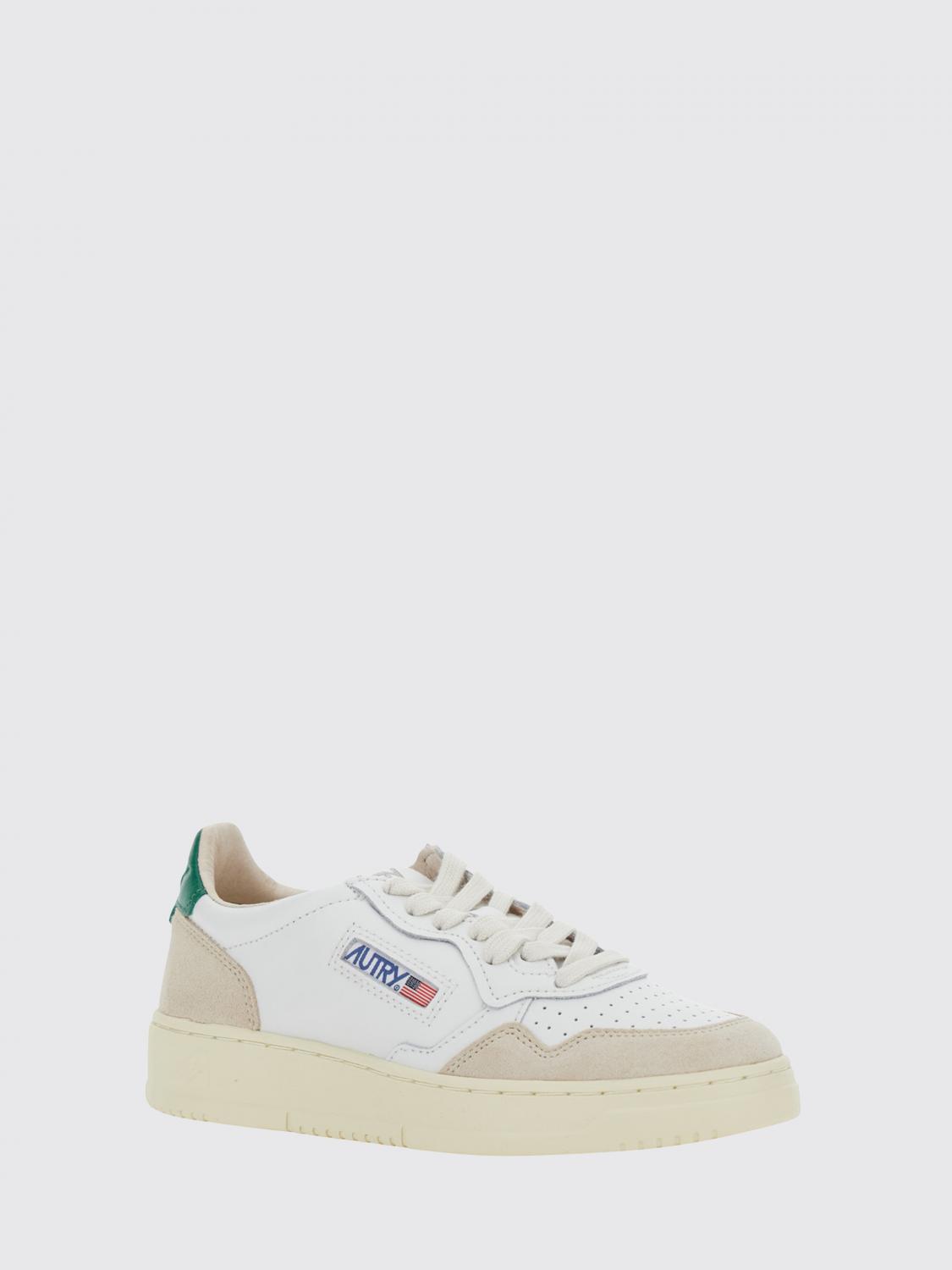 AUTRY SNEAKERS: Sneakers Medalist Low Autry in pelle , Bianco - Img 2
