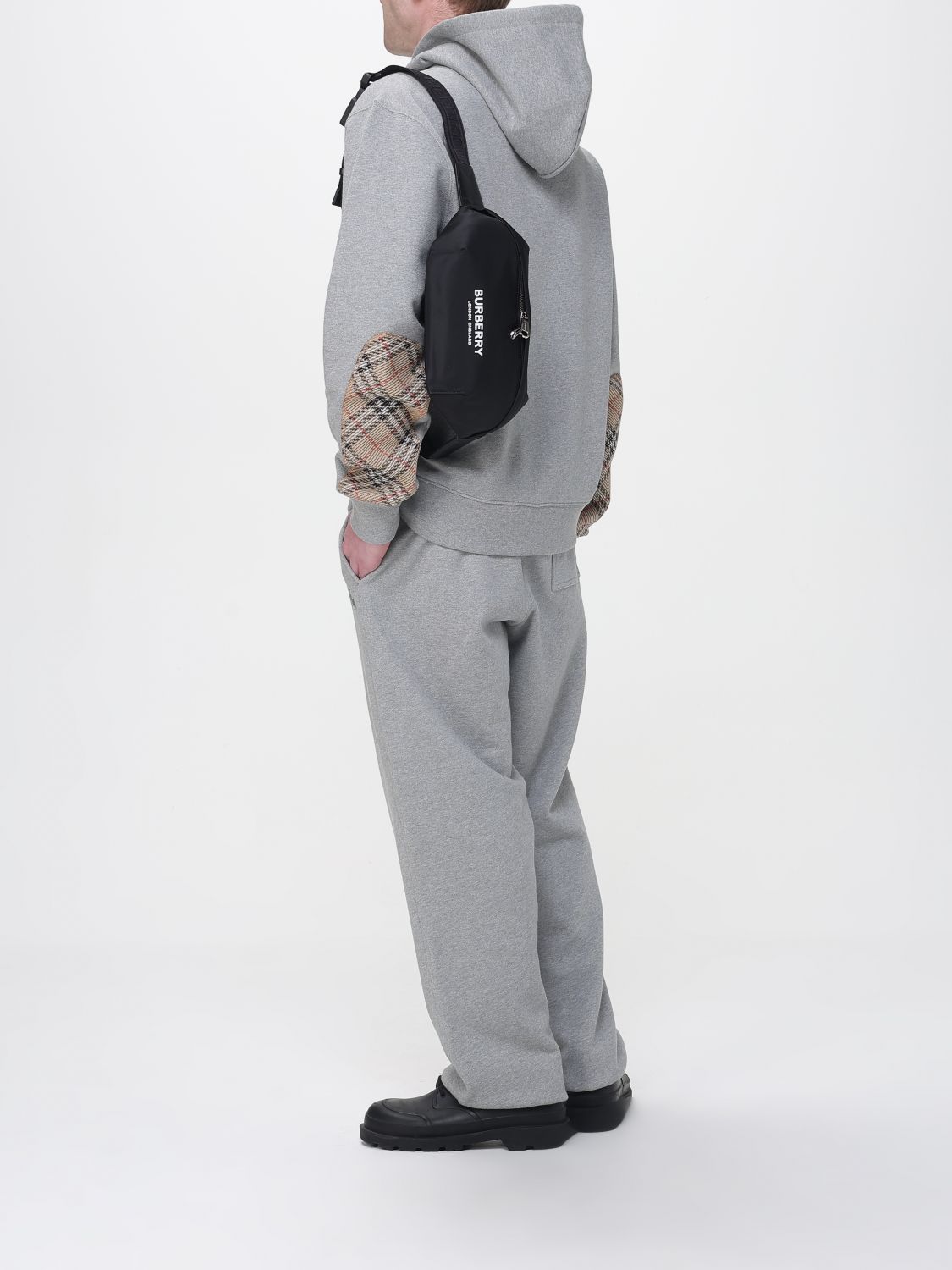 BURBERRY MARSUPIO: Marsupio uomo Burberry, Nero - Img 2