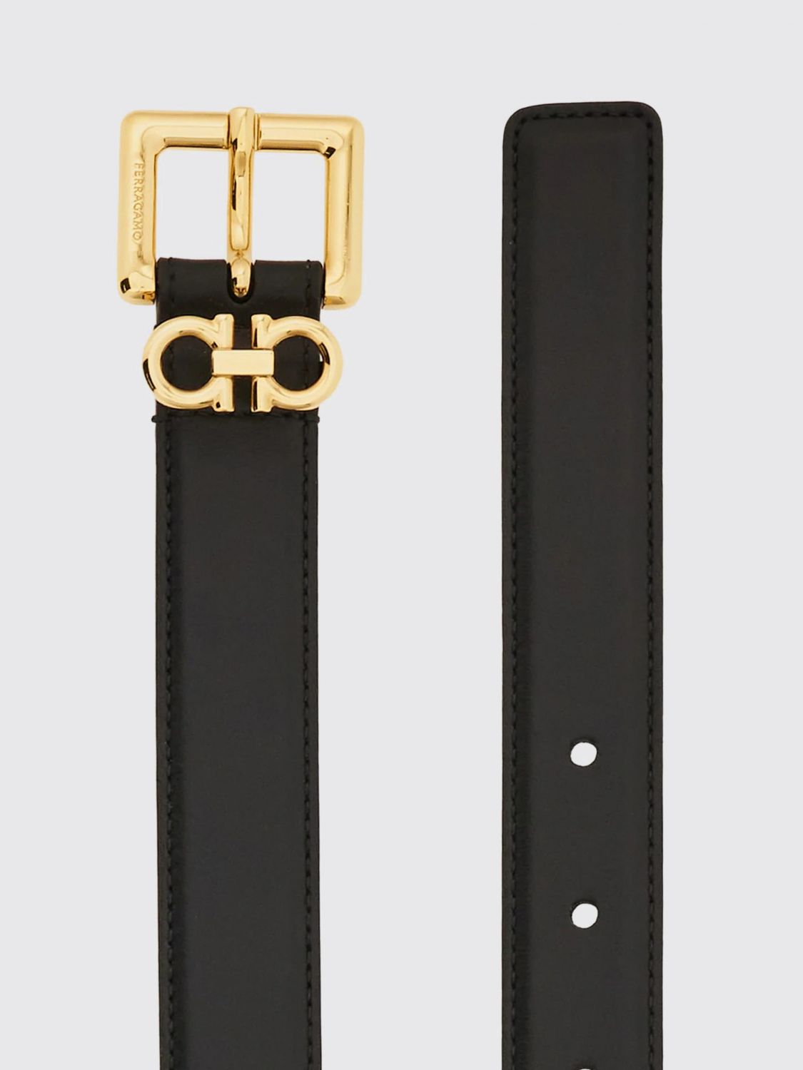 FERRAGAMO CINTURA: Cintura donna Ferragamo, Nero - Img 3
