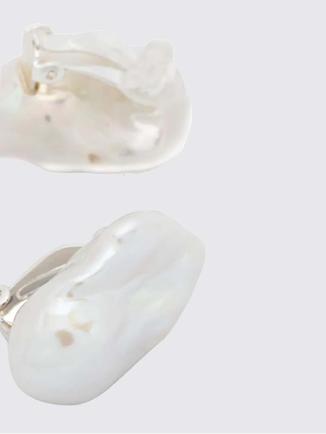 MONIES JEWEL: Monies Baroque Pearl Earrings, Pearl - Img 3