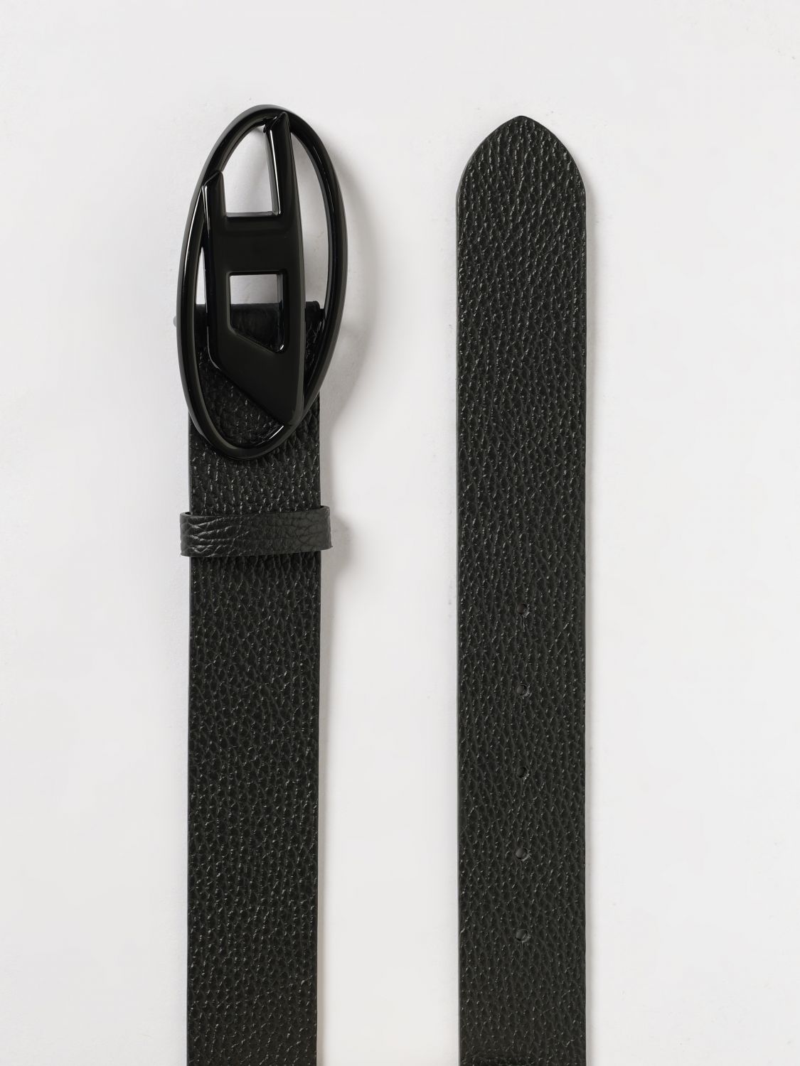 DIESEL РЕМЕНЬ: Ремень Мужское Diesel, Черный - Img 2