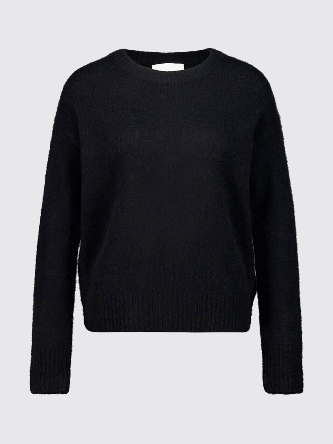 LISA YANG PULLOVER: Kaschmir-Baumwoll-Rundhalspullover Lisa Yang, Schwarz - Img 2