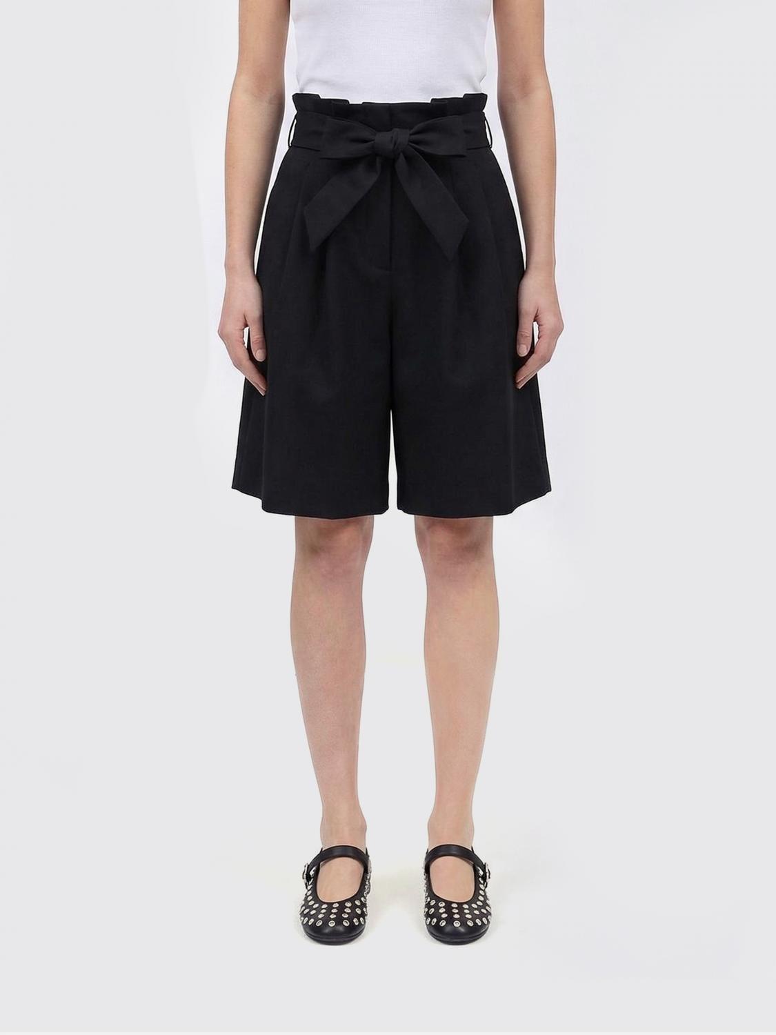 VALENTINO PANTALONCINI: Pantaloncini di lana Valentino, Nero - Img 1