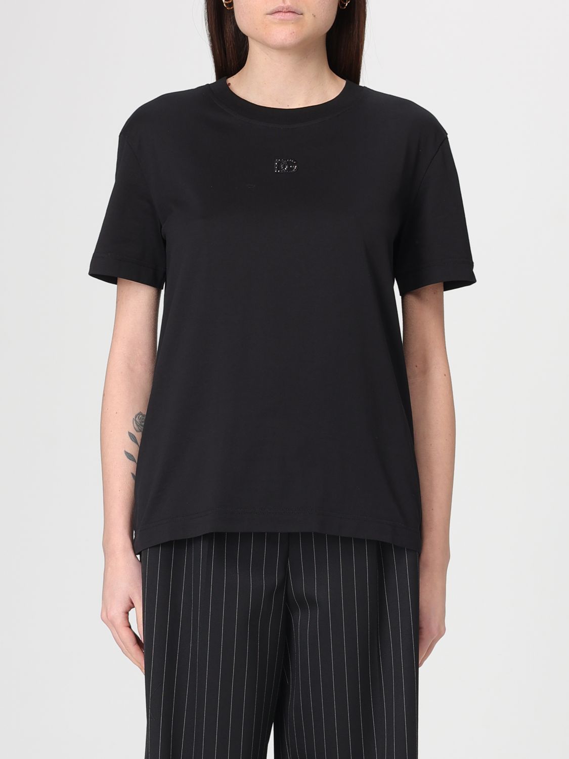 DOLCE & GABBANA PANTS: Pants woman Dolce & Gabbana, Multicolor - Img 1