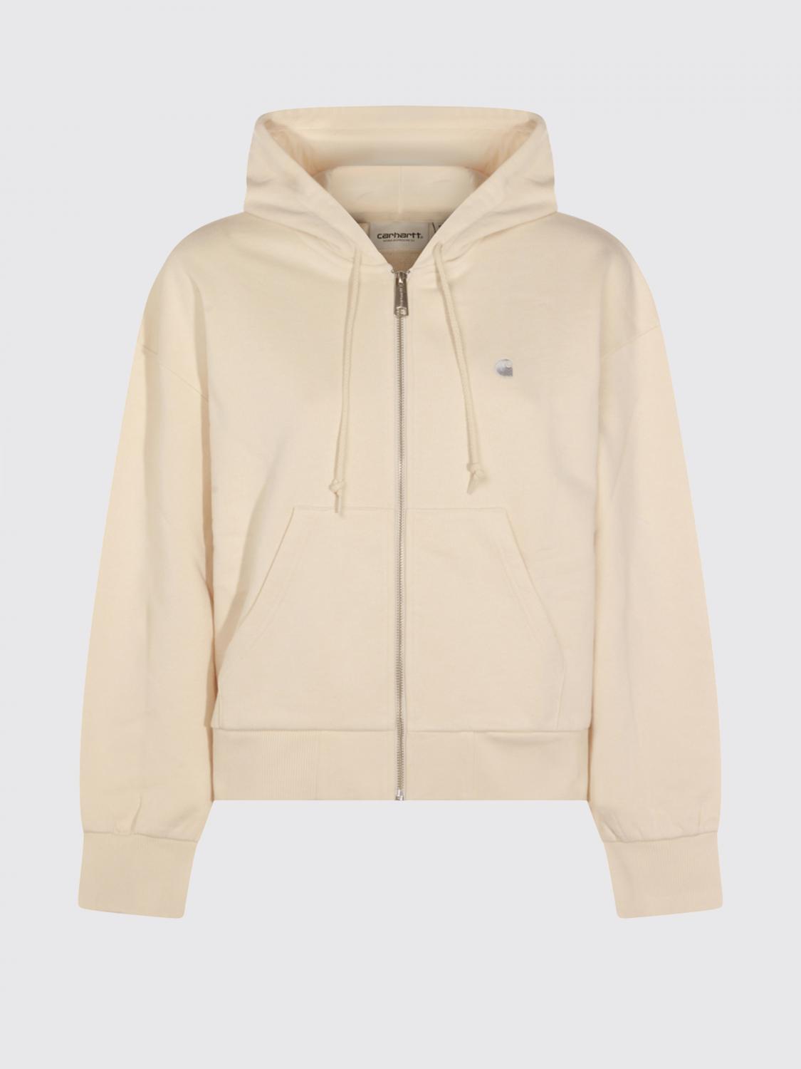 CARHARTT WIP SWEATSHIRT: Hoodie aus Baumwolle Carhartt Wip, Beige - Img 2