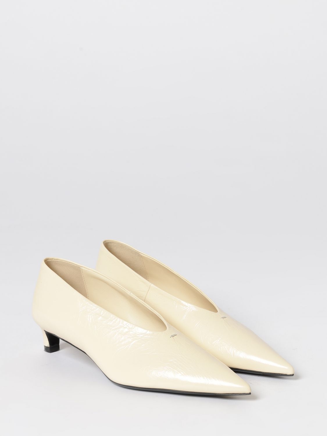 JIL SANDER ZAPATOS DE TACÓN: Zapatos de tacón mujer Jil Sander, Blanco - Img 2