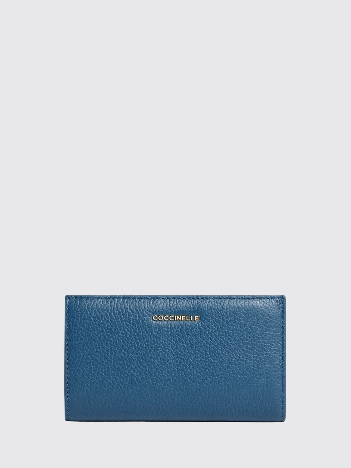 COCCINELLE WALLET: Wallet woman Coccinelle, Blue - Img 1