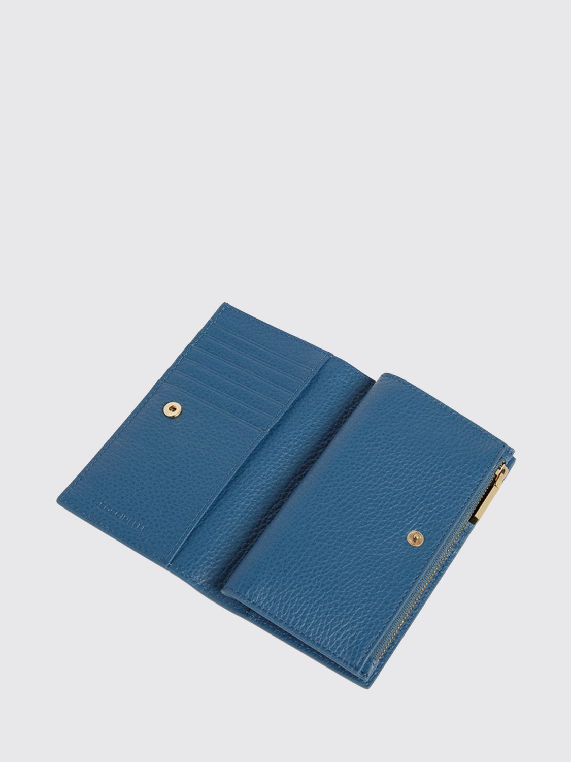 COCCINELLE WALLET: Wallet woman Coccinelle, Blue - Img 2
