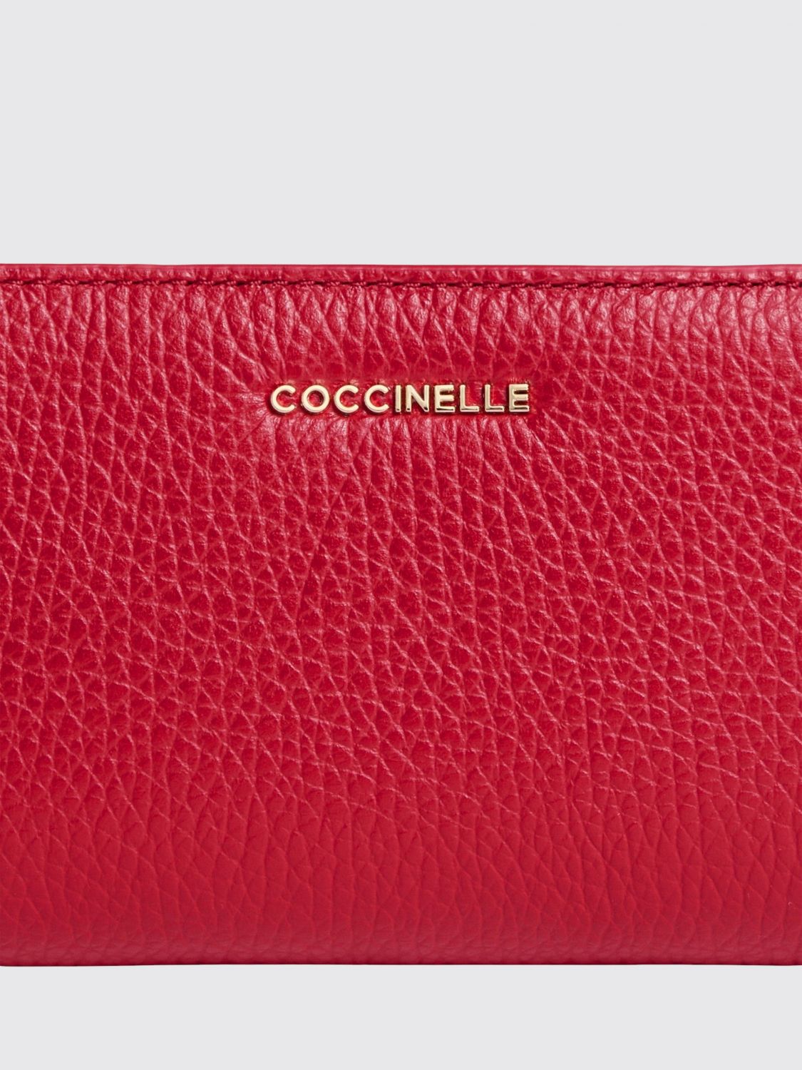 COCCINELLE WALLET: Wallet woman Coccinelle, Red - Img 3