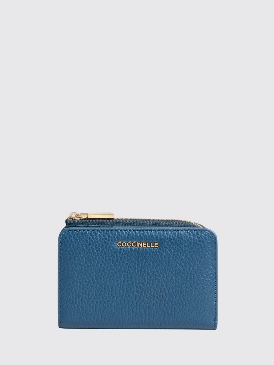 COCCINELLE WALLET: Wallet woman Coccinelle, Blue - Img 1